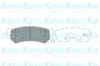 Задні дискові колодки KBP1020 KAVO PARTS