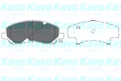 Колодки передні KBP5516 KAVO PARTS