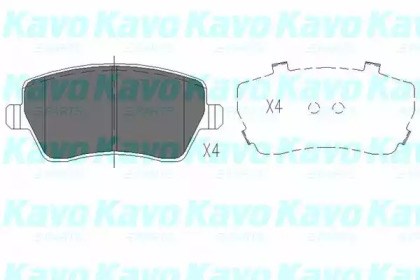 Колодки передні KBP6559 KAVO PARTS