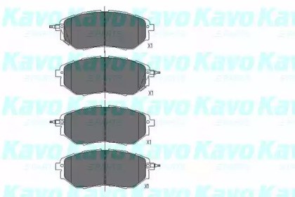 Передні гальмівні колодки KBP8020 KAVO PARTS