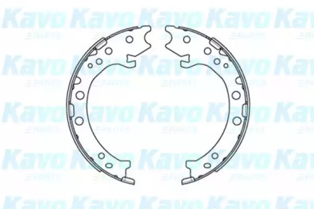 Гальмівні колодки стоянкового гальма KBS2903 KAVO PARTS