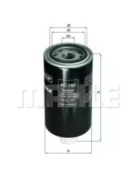 Фільтр палива KC192 MAHLE