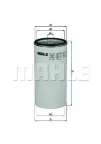 Фільтр-відстійник палива грубої очистки KC200 MAHLE