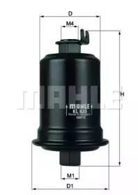 Фільтр палива KL435 MAHLE