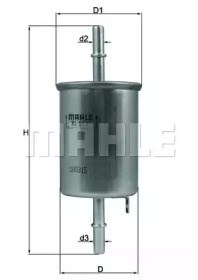 Фільтр-відстійник палива грубої очистки KL573 MAHLE