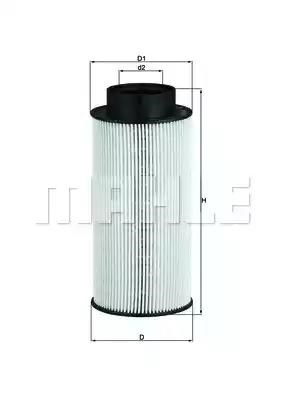 Фільтр паливний KX182D MAHLE