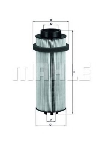 Фільтр паливний KX261D MAHLE