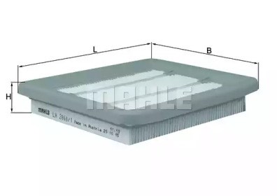 Фільтр паливний KX33826D MAHLE