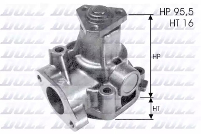 Помпа охолодження L155 DOLZ