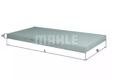 Фільтр салону LA170 MAHLE
