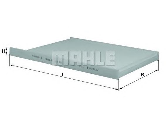 Фільтр салону LA469 MAHLE