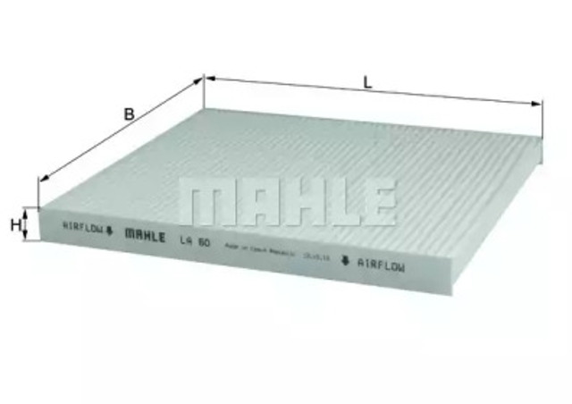 Фільтр салону LA60 MAHLE