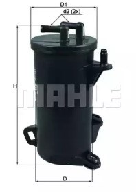Фільтр салону вугільний LA888 MAHLE