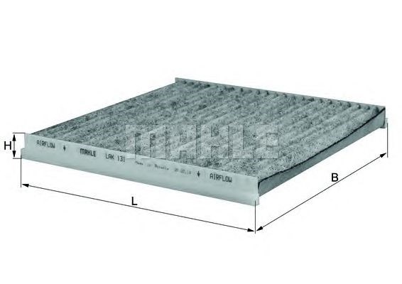 Фільтр пиловий LAK131 MAHLE