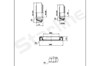 Комплект підшипник маточини передньої LO00802 STARLINE