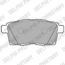 Колодки на гальмо задній дисковий LP2052 DELPHI