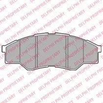Передні гальмівні колодки LP2060 DELPHI