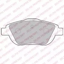 Передні гальмівні колодки LP2164 DELPHI