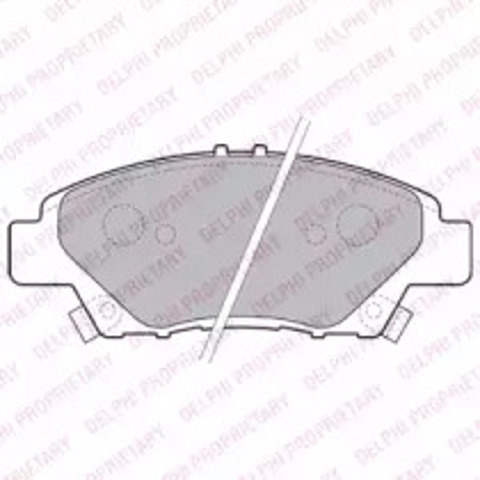 Колодки передні LP2194 DELPHI