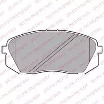 Передні гальмівні колодки LP2294 DELPHI