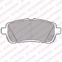 Тормозні колодки LP2306 DELPHI