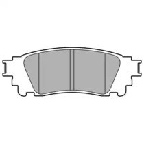 Задні колодки LP3171 DELPHI