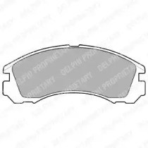 Передні гальмівні колодки LP871 DELPHI