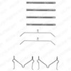 Ремкомплект гальмівних колодок LX0145 DELPHI