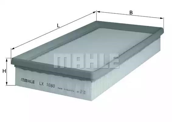 Фільтр повітряний LX1080 MAHLE