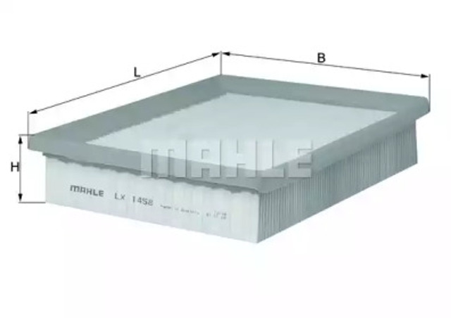 Повітряний фільтр двигуна LX1458 MAHLE