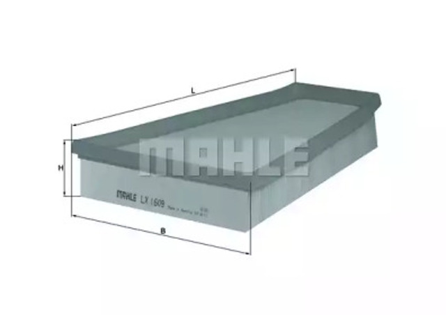 Фільтр повітряний LX1609 MAHLE
