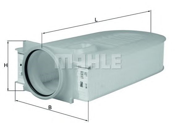 Повітряний фільтр двигуна LX1833 MAHLE
