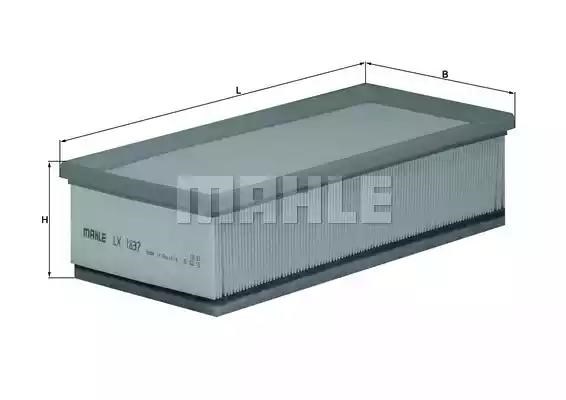 Повітряний фільтр двигуна LX1837 MAHLE