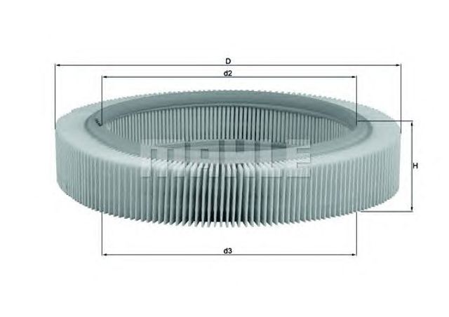 Фільтр повітряний LX209 MAHLE