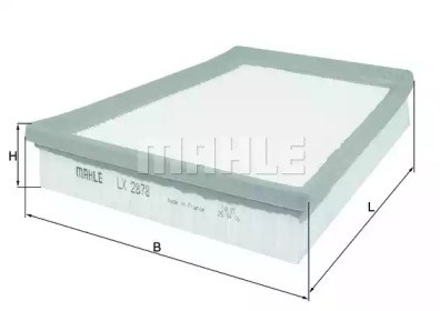 Фільтр повітряний LX2878 MAHLE