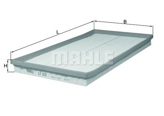 Фільтр повітряний LX3031 MAHLE