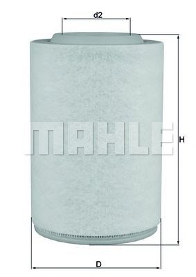Система автоматичного очищення повітряного фільтра LX3286 MAHLE