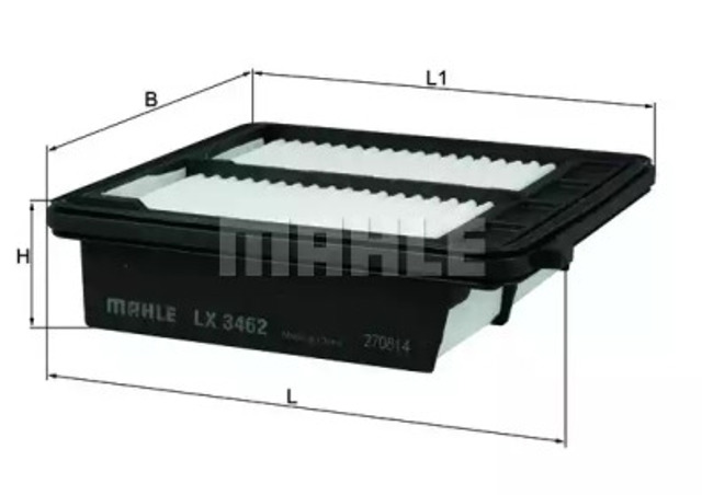 Повітряний фільтр двигуна LX3462 MAHLE