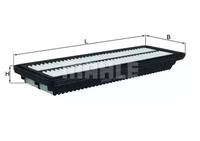 Фільтр повітряний LX4053 MAHLE