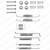 Монтажний комплект задніх барабанних колодок LY1033 DELPHI