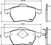 Колодки передні MDB1741 MINTEX