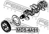 Шків колінчастого вала MDS4A91 FEBEST