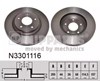 Гальмо дискове переднє N3301116 NIPPARTS