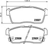 Дискові гальма NP1023 NISSHINBO