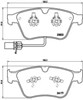 Колодки передні P05003 BREMBO