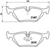 Задні гальмівні колодки P06013 BREMBO