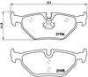 Задні колодки P06025 BREMBO