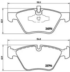 Дискові гальма P06040 BREMBO