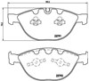 Колодки гальмівні дискові комплект P06047 BREMBO