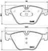 Колодки гальмівні дискові комплект P06074 BREMBO